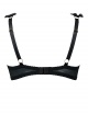 AW13 Cascade Scrunch Pushup Bra (Black)